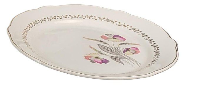 Superbe service de vaisselle ancien K.G. Lunéville – Modèle “Anémone” – Années 40/50