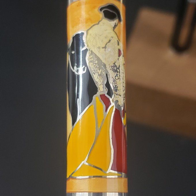 Stylo-plume de collection OMAS “Tauromaquia” – Édition Limitée n°020/500 – Argent massif