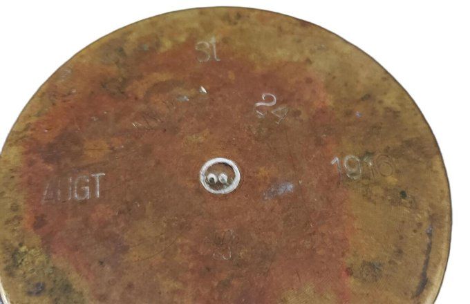 Paire de vases en douilles d’obus – Art des tranchées 1920