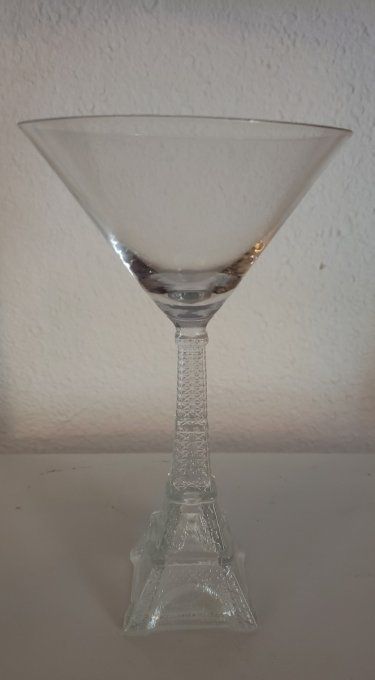 AMUSANTS VERRES A MARTINI lot de 3