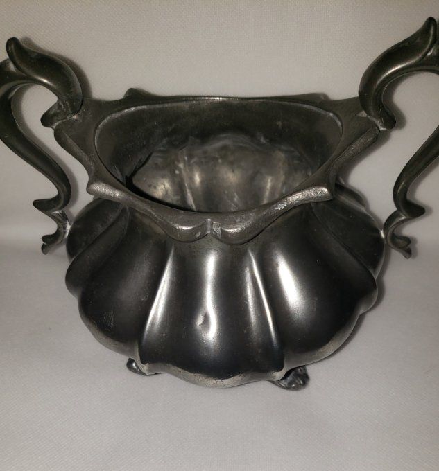  Antique Pot à deux anses  – James Dixon & Sons réf. 1438 – Sheffield XIXᵉ