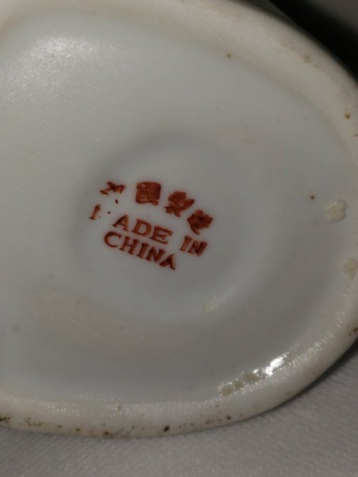 Charmante théière vintage décorative en forme de chat