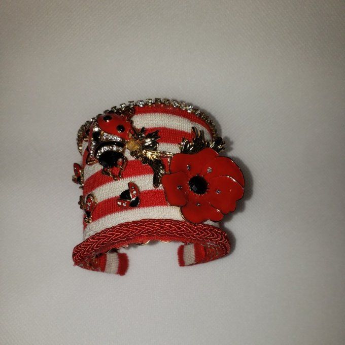 Bracelet Manchette – Pièce Unique Faite Main