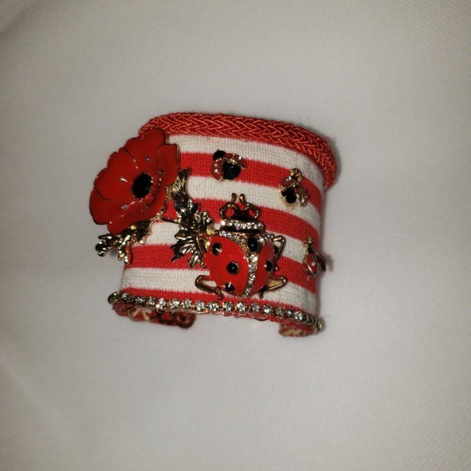 Bracelet Manchette – Pièce Unique Faite Main