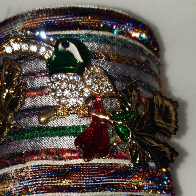 Bracelet Manchette – Pièce Unique Faite Main