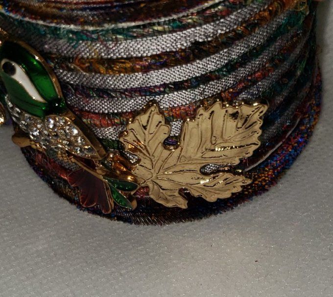 Bracelet Manchette – Pièce Unique Faite Main