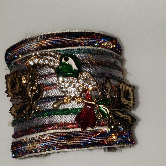 Bracelet Manchette – Pièce Unique Faite Main