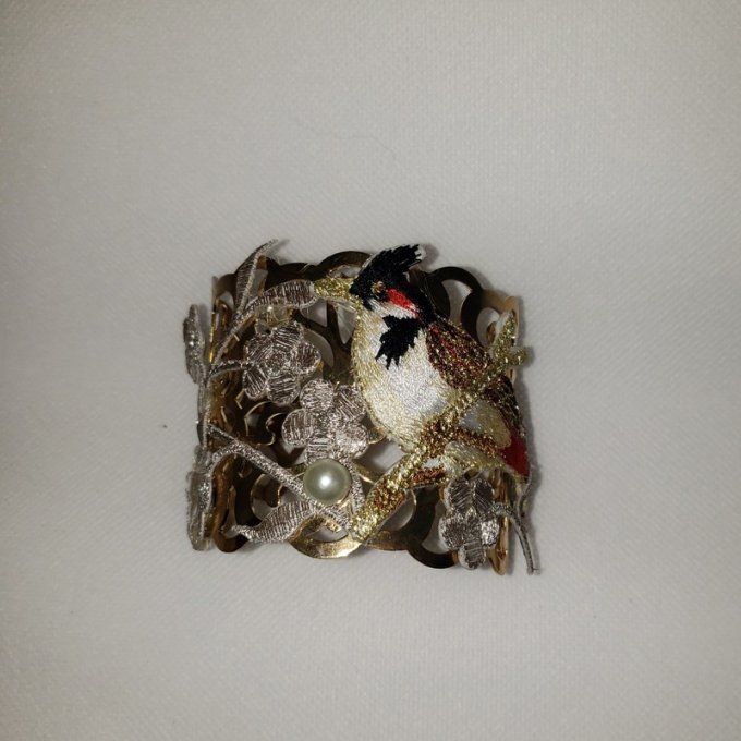 Bracelet Manchette – Pièce Unique Faite Main