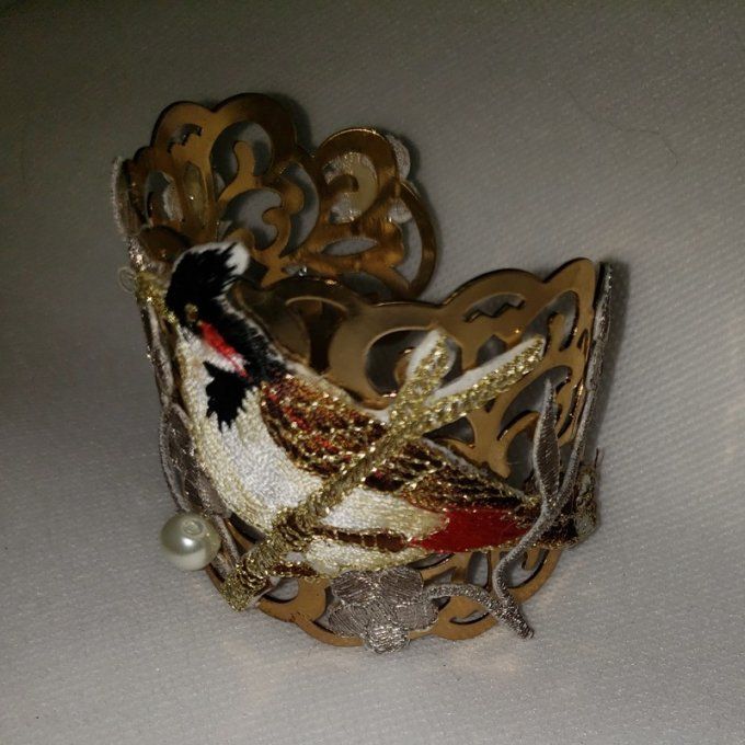 Bracelet Manchette – Pièce Unique Faite Main