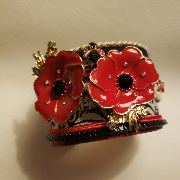  Bracelet Manchette – Pièce Unique Faite Main