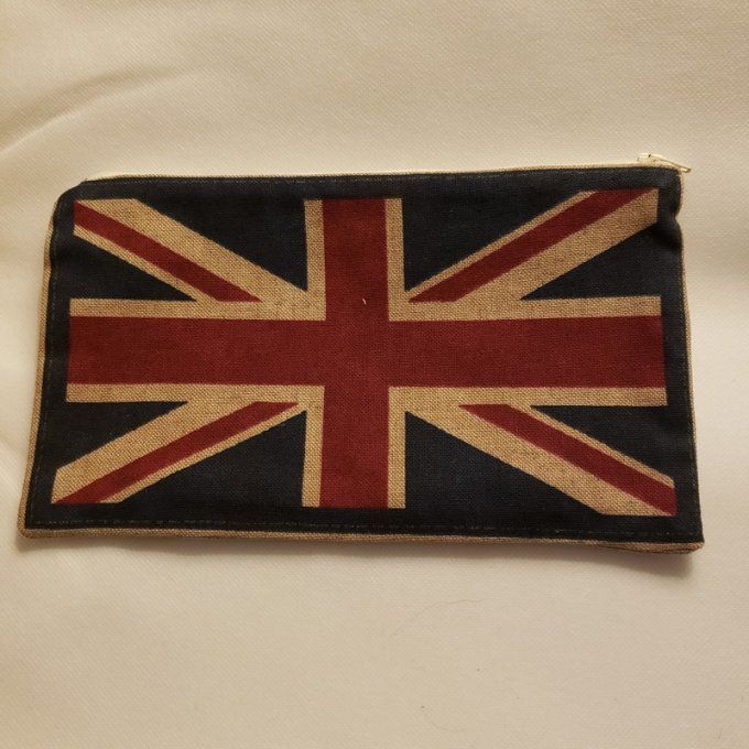 Petite trousse motif Union Jack 