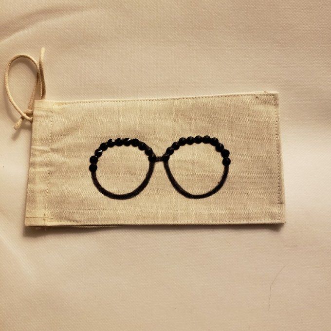 Etui à lunettes - Entièrement fait à la main