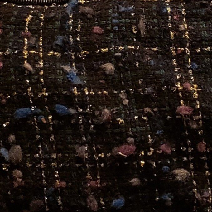 Sac banane tissus et cuir