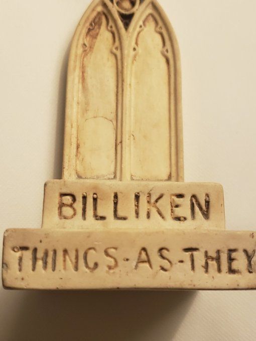 Rare “Billiken" de première génération entre 1909–1911– The God of Things As They Ought to be -