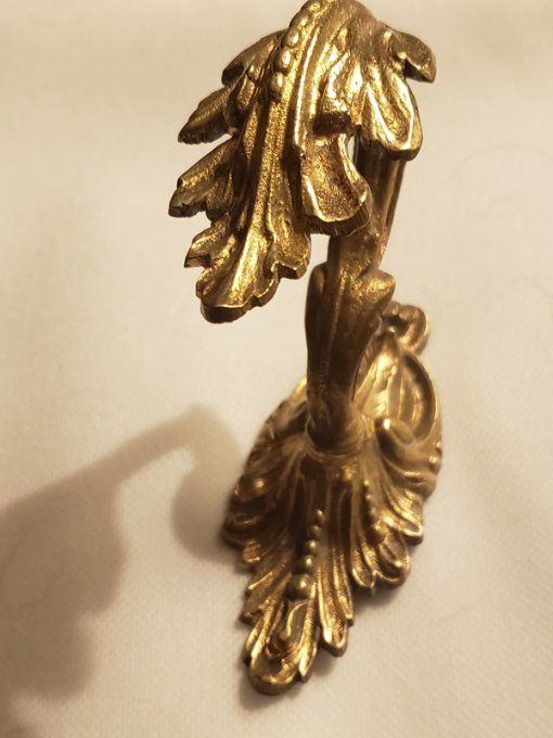  Paire d’ embrasses antiques  pour rideaux -  Bronze doré