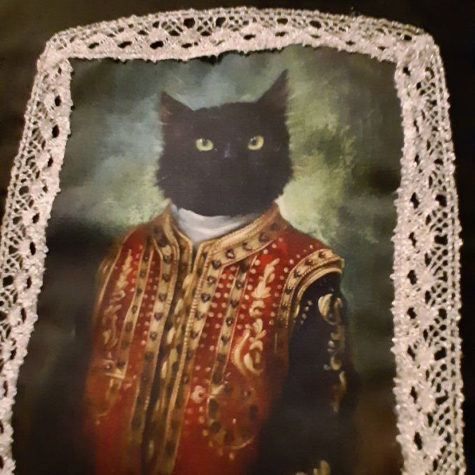 Tote-bag  toile de coton noir  pour faire ses courses avec chic! 