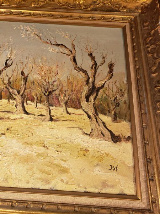 Très belle huile sur toile, encadrée, signée Marcel Dyf (1899–1985)*.