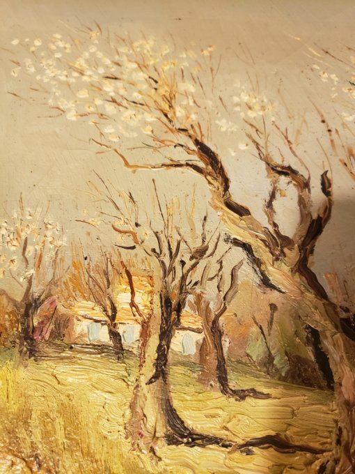 Très belle huile sur toile, encadrée, signée Marcel Dyf (1899–1985)*.