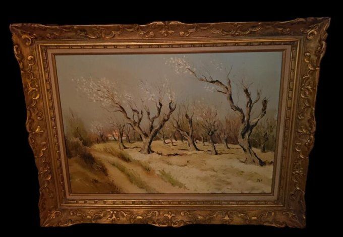 Très belle huile sur toile, encadrée, signée Marcel Dyf (1899–1985)*.