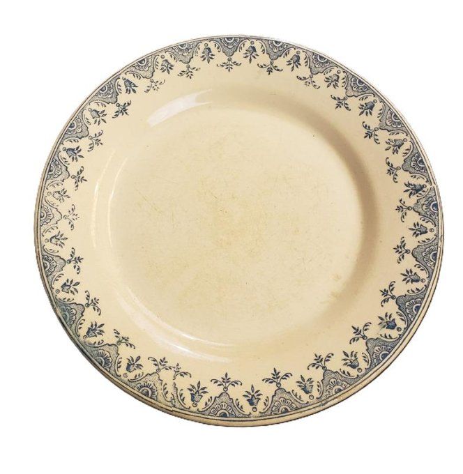 Assiette ancienne Doullens