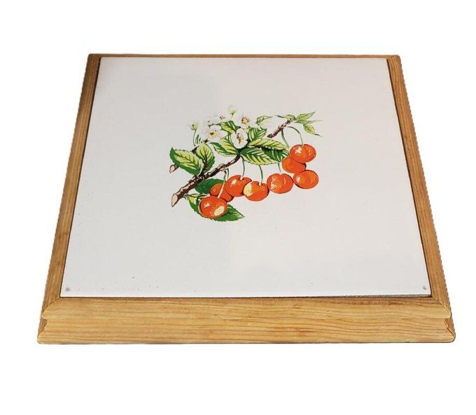 Dessous de plat en faïence