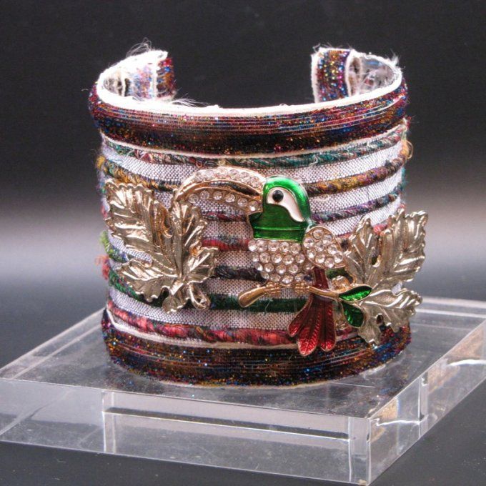 Bracelet Manchette – Pièce Unique Faite Main