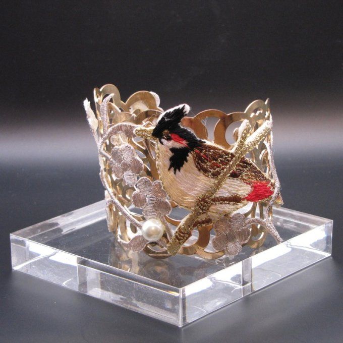 Bracelet Manchette – Pièce Unique Faite Main