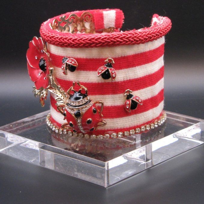 Bracelet Manchette – Pièce Unique Faite Main