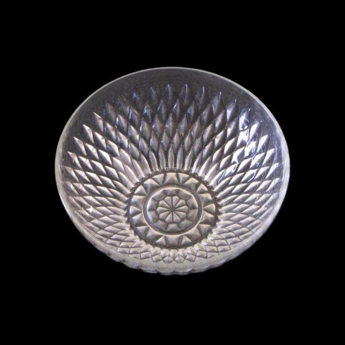 Saladier Ancien en Verre – Élégance Vintage