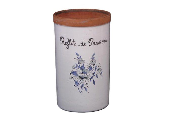 Rafraîchissoir à Vin –  Terre Cuite & Faïence de Tradition, Signé Moustiers