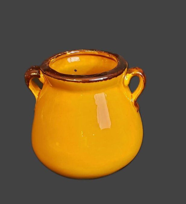 Petite poterie vernissée vintage années 60