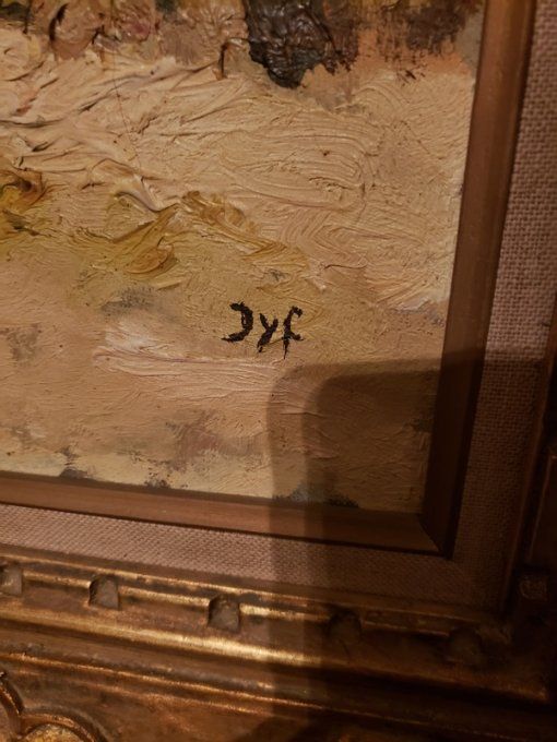 Très belle huile sur toile, encadrée, signée Marcel Dyf (1899–1985)*.