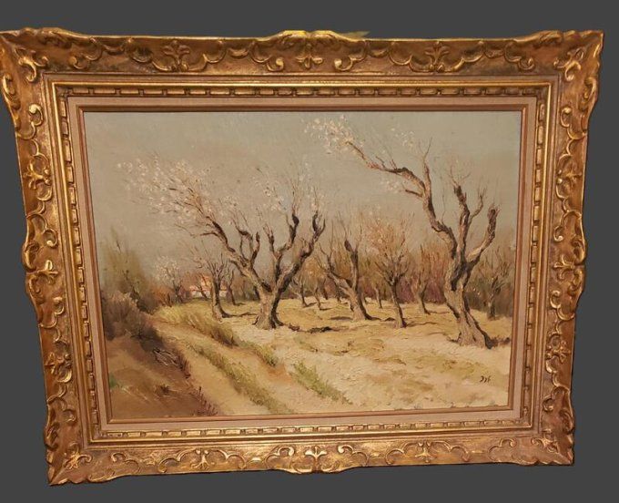 Très belle huile sur toile, encadrée, signée Marcel Dyf (1899–1985)*.