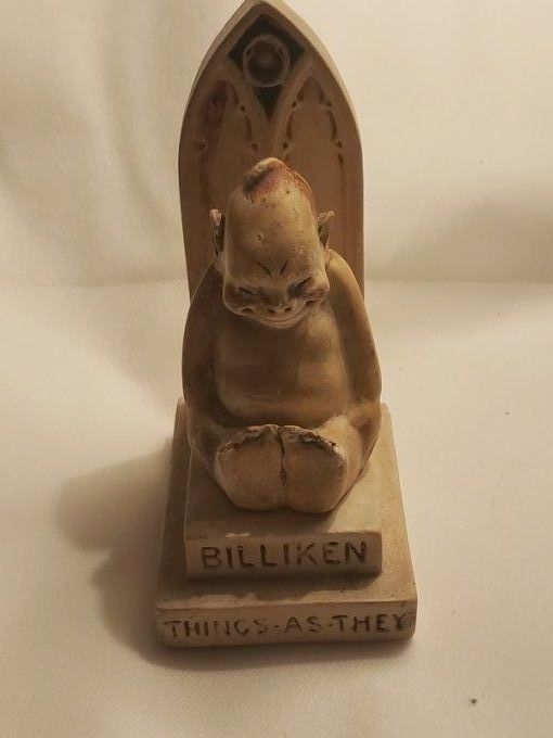Rare “Billiken" de première génération entre 1909–1911– The God of Things As They Ought to be -